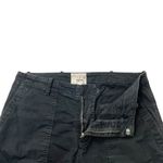 NILI LOTAN Cropped Military Pants Jogger Stretch Cotton Twill Black size 8 Photo 4