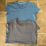 Patagonia Tshirt Lot Womens Size XS Gray Blue Basic Short Sleeve Shirt Photo 4