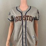 Majestic  Houston Astros 2019 Correa 1 Jersey Adult Stitched coolbase Sz L #18 Photo 0