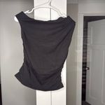 J.Crew NWT  Stretch Cotton-blend Off-the-shoulder Top Black Photo 2