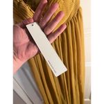 Aryn K  Strapless Yellow Maxi Dress NWT Sz. L Photo 5