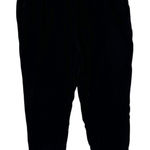 Disturbia Shadow Velour Tapered Trousers in Black size 16 Missing Charm NWOT Photo 0