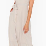 Show Me Your Mumu Show Me Your Mumu Claire Midi Dress Show Me The Ring Crisp Champagne NWT Size S Photo 0