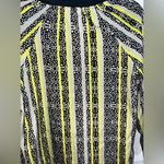 Calvin Klein Blouse Shirt Designer Fashion Women Clothing Multicolor Chic Size M Photo 8