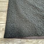 J. Crew Factory Women's Black Lace Overlay Short Mini Pencil Skirt 6 Side Zipper Photo 6