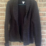 Apt. 9  Women's Black Textured Cardigan Photo 0