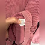 Aerie New Love Corded Oversized Sweatshirt Ribbed Small Cotton Photo 7