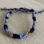 Handmade Allison Bracelet, anklet, trendy, comfortable, tie, embroidery thread, woven, gi Photo 0