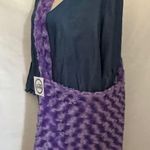 Aspyn Grove Minky Crossbody Tote Bag Y2K Indie Hobo Plush Soft Shoulder Purple Photo 6