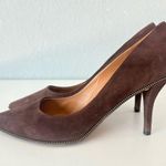 Givenchy  Brown Suede Leather Heels Pointed-toe Shoes Women’s US 8 EUR 38 Italy Photo 1