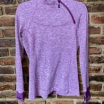 Eddie Bauer  Purple Quarter 1/4 Side Zip Pullover Sweatshirt Women's Size Small Photo 0