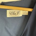 Eliza J  Wide Leg Jumpsuit Size 16 Navy Blue‎ V-Neck Tie Waist Evening Formal Photo 10