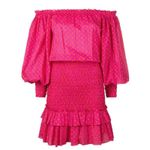 Alexis Marilena Smocked Off-shoulder Blouson-sleeve Dress Size XS Photo 4