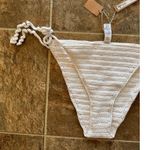 SKIMS  Crochet Swim Tie Bikini Bottom Marble Size 4X Photo 2