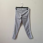 Adidas  Women's Medium Classic 3 Stripes Gray Gym Jogging Tight Leggings CY4761 Photo 1