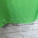 Vintage Judy Bond Skirt Set Size 12 Nylon Sleeveless Lime Green Tie Belt 60s 70s Photo 6