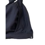 Spanx Black Racerback Sports Bra Mesh Detail Pullover Clasp Sides Women’s XL Photo 4