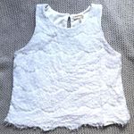 Monteau white lace top Photo 0