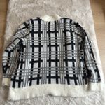 Oval Black White Star Cardigan‎ Size M Size M Photo 6