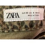 ZARA  Womens Snake‎ Print High Rise Wide Leg Jeans Size 0 NWT Photo 3