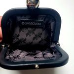 Swavorski Swarovski black Monroe frame coin purse Photo 3