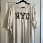 Free People NYC Graphic Tee - Cream Photo 1