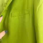 ZARA Limited Edition Oversized Lime Green Blazer Size: M Photo 5