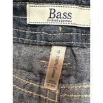 Bass Denim Skirt Mini Drawstring Pockets Casual Blue Size 4 Photo 2