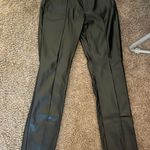 Entro Black Leather Pants Photo 0