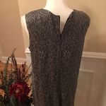 ‼️VINTAGE NWT SHAR AIDE NITES‎ Silver Metallic Shift Dress & Jacket Set Size 16 Photo 2