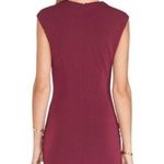 Elizabeth and James Warren burgundy draped sleeveless dress medium Photo 1