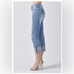 Risen  DISTRESSED CAPRI WITH CUFF JEANS Photo 3