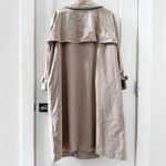 Snidel Beige Khaki Nude Trench Coat/Rain Coat Double Photo 2