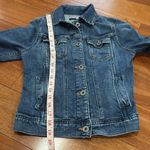 AG Adriano Goldschmied  EMILY Women's Blue Denim Jean Jacket Med Wash Size S Photo 11