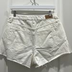 Show Me Your Mumu NWT REVOLVE White Denim Cut Off Shorts Sz 27 Photo 5
