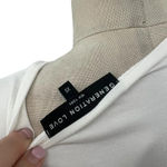 Generation Love  White Jersey Modal Tee‎ Floral Sleeves Size XS Photo 6