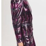 MISA Los Angeles MISA Revolve Nova One-Shoulder Sequin Mini Dress, Purple Size M New w/Tag $370 Photo 13