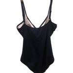 Tyr. Durafast Ruched 1 PC Swimsuit Sz. 20 Navy Shelf Padded Bra Full Coverage Photo 4