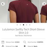 Lululemon Swiftly Tech Short-Sleeve Shirt 2.0 Photo 1