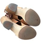 Vince Camuto  Jace Peanut Heeled Slingback Sandal‎ Brown Sz 11 Photo 2