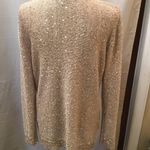 Jones New York Gold Sequence VNeck Sweater size lg Photo 3