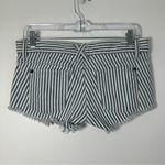 Pistola  Women’s Striped Micro Denim Shorts Y2K Size S Photo 1