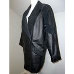 Preston & York 100% Genuine Leather Tooled Paisley Blazer/Coat Women’s LARGE Photo 9