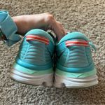 Hoka  One Bondi 7 Road Running Shoes Aquarelle Eggshell Blue Size 11 Photo 4