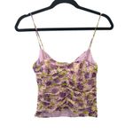 ZARA ‎ Tulle Floral Crop Top Sz XS Photo 2