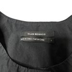 Club Monaco  Black Button Front Dress Size: 6 Photo 2