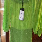 Retrofête  Embellised Silk Chiffon Dress NWT Photo 3
