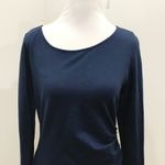Kenneth Cole Size 12 Dress Body Con Solid Blue Photo 2