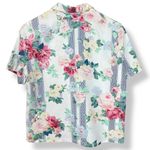 Vintage Floral Blouse Button Photo 1