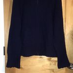 Armani Exchange 2-Pocket Navy Lambswool Zip Hooded Cardigan EUC Wmn XL / Men’s L Photo 8